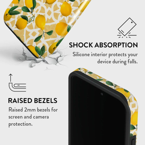 Burga Husa Dual Layer Lemon Juice iPhone 15 Pro Max [2]