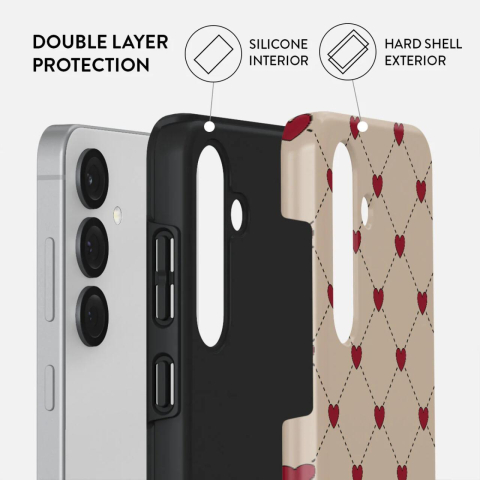 Laptop, Tablete & Telefoane - Burga Husa Dual Layer Love Letter Samsung Galaxy S25