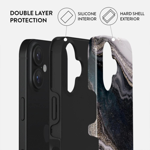 Laptop, Tablete & Telefoane - Burga Husa Dual Layer Magic Night iPhone 16