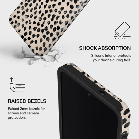 Burga Husa Dual Layer Magnetic Almond Latte Samsung Galaxy S26 [2]