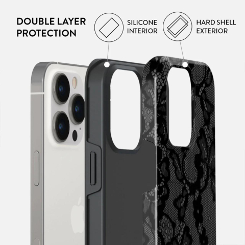 Laptop, Tablete & Telefoane - Burga Husa Dual Layer Magnetic iPhone 14 Pro