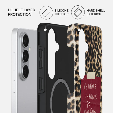 Laptop, Tablete & Telefoane - Burga Husa Dual Layer Magnetic Nothing Changes Samsung Galaxy S26