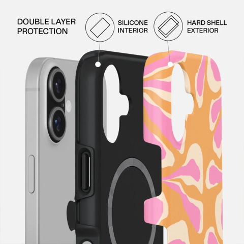 Laptop, Tablete & Telefoane - Burga Husa Dual Layer Magsafe Aloha iPhone 17