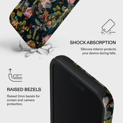 Burga Husa Dual Layer Magsafe Bloomy Garden iPhone 17 [2]