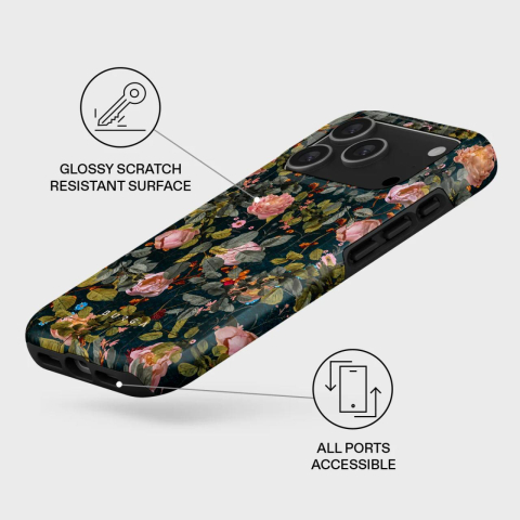 Burga Husa Dual Layer Magsafe Bloomy Garden iPhone 17 Pro [1]