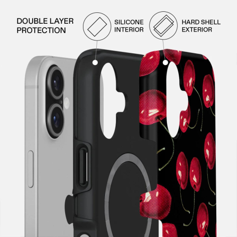 Laptop, Tablete & Telefoane - Burga Husa Dual Layer Magsafe Cherrybomb iPhone 17