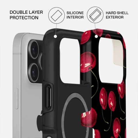 Laptop, Tablete & Telefoane - Burga Husa Dual Layer Magsafe Cherrybomb iPhone 17 Pro