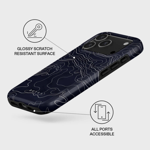 Burga Husa Dual Layer Magsafe Drifting Shores Line iPhone 17 Pro [1]