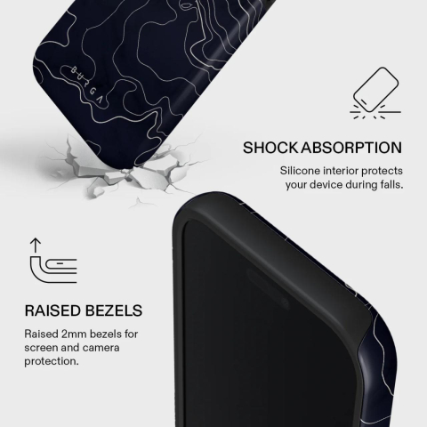 Burga Husa Dual Layer Magsafe Drifting Shores Line iPhone 17 Pro [2]