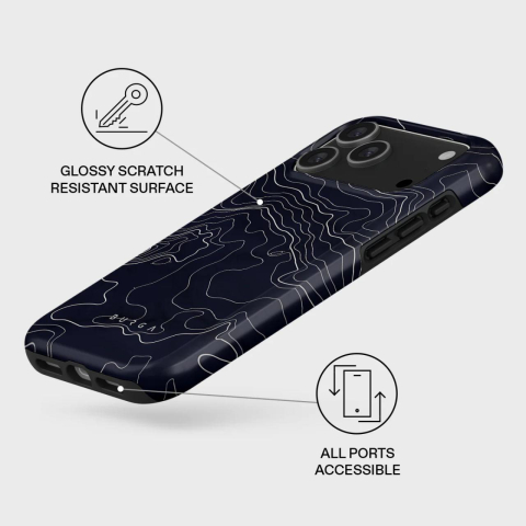 Burga Husa Dual Layer Magsafe Drifting Shores Line iPhone 17 Pro Max [1]