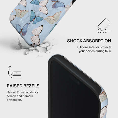 Burga Husa Dual Layer Magsafe Give Me Butterflies iPhone Air [2]
