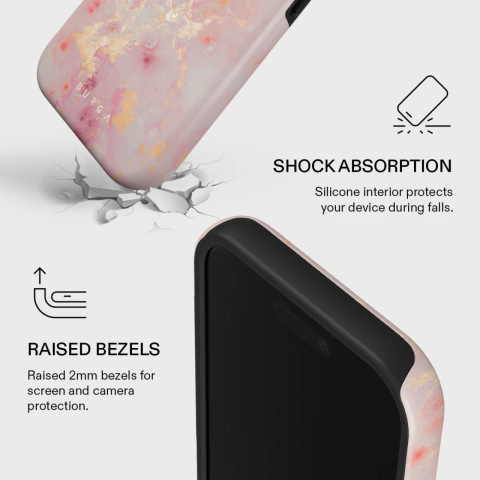 Burga Husa Dual Layer Magsafe Golden Coral iPhone 17 [2]