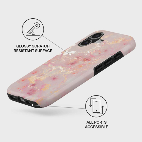 Burga Husa Dual Layer Magsafe Golden Coral iPhone 17 [1]