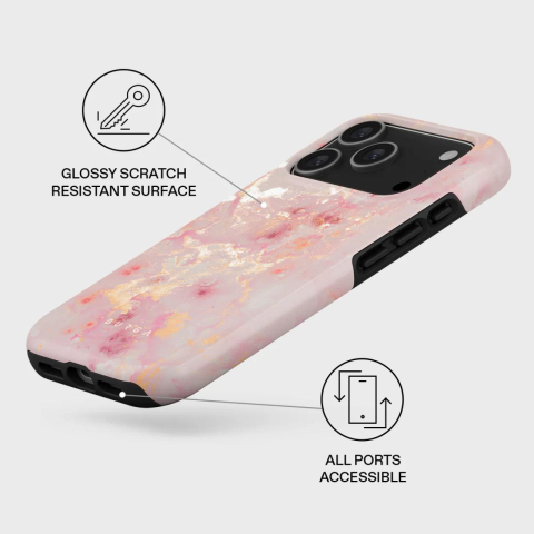Burga Husa Dual Layer Magsafe Golden Coral iPhone 17 Pro [1]