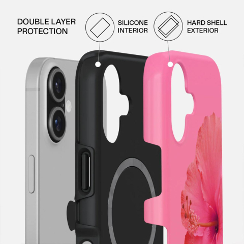 Laptop, Tablete & Telefoane - Burga Husa Dual Layer Magsafe Island Girl iPhone 17