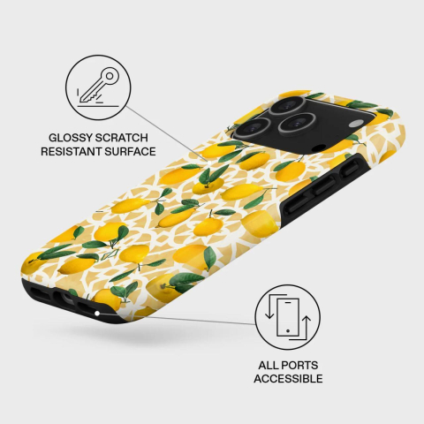 Burga Husa Dual Layer Magsafe Lemon Juice iPhone 17 Pro Max [1]