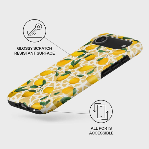 Burga Husa Dual Layer Magsafe Lemon Juice iPhone Air [1]