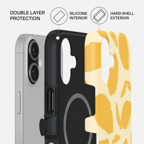 Laptop, Tablete & Telefoane - Burga Husa Dual Layer Magsafe Lemon Tart iPhone 17