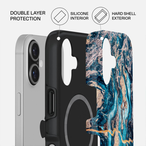 Laptop, Tablete & Telefoane - Burga Husa Dual Layer Magsafe Mystic River iPhone 17
