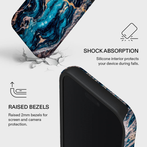 Burga Husa Dual Layer Magsafe Mystic River iPhone 17 Pro [2]