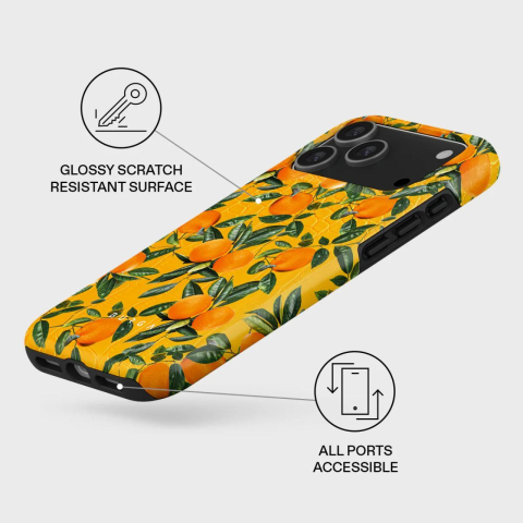 Burga Husa Dual Layer Magsafe Orange Lemonade iPhone 17 Pro Max [1]