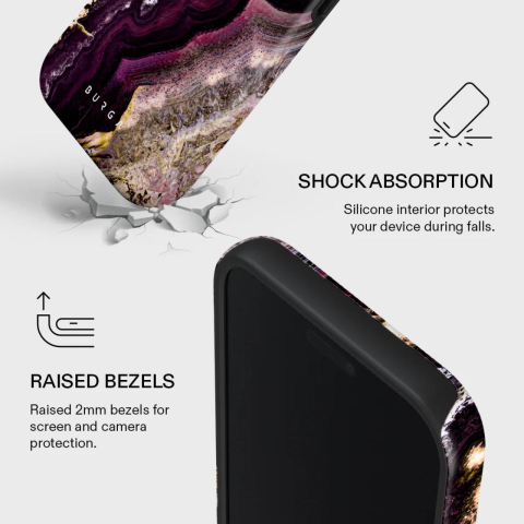 Burga Husa Dual Layer Magsafe Purple Skies iPhone Air [2]