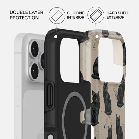 Laptop, Tablete & Telefoane - Burga Husa Dual Layer Magsafe Salem iPhone 17 Pro