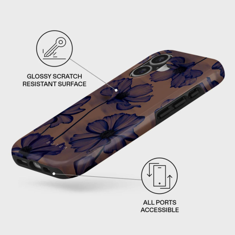 Burga Husa Dual Layer Magsafe Velvet Night iPhone 17 [1]