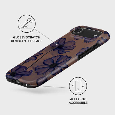 Burga Husa Dual Layer Magsafe Velvet Night iPhone Air [1]