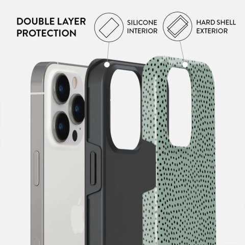 Laptop, Tablete & Telefoane - Burga Husa Dual Layer Mint Gelato iPhone 15 Pro