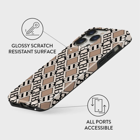 Burga Husa Dual Layer Monogram iPhone 14 Pro [2]