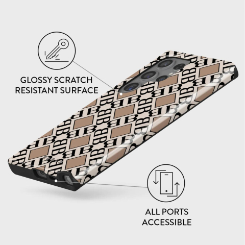 Burga Husa Dual Layer Monogram Samsung Galaxy S24 Ultra [1]