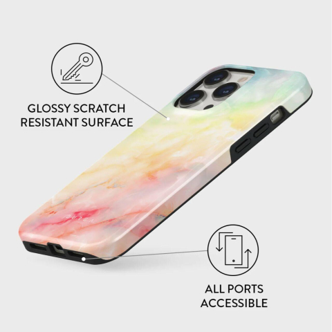Burga Husa Dual Layer New Flame Rainbow iPhone 15 Pro [1]