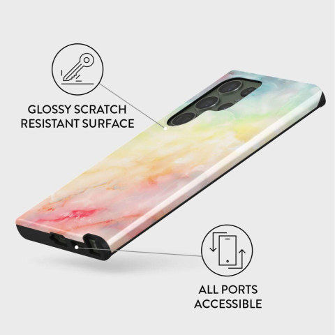 Burga Husa Dual Layer New Flame Rainbow Samsung Galaxy S23 Ultra [1]