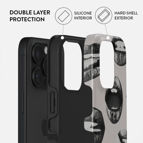 Laptop, Tablete & Telefoane - Burga Husa Dual Layer Next Mistake iPhone 16 Pro
