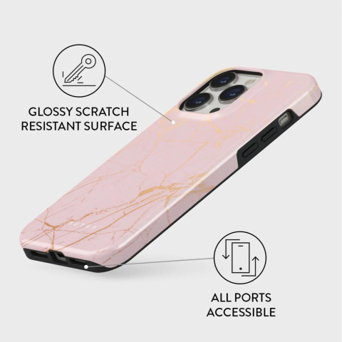 Burga Husa Dual Layer Peachy Gold iPhone 14 Pro [1]
