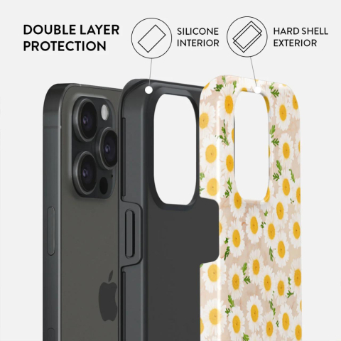 Laptop, Tablete & Telefoane - Burga Husa Dual Layer Pure Bliss iPhone 15 Pro Max