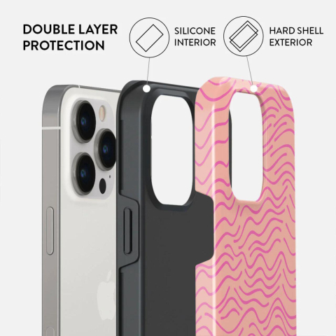 Laptop, Tablete & Telefoane - Burga Husa Dual Layer Secret Spot iPhone 15 Pro