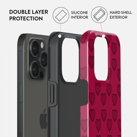 Laptop, Tablete & Telefoane - Burga Husa Dual Layer Single Not Sorry iPhone 15 Pro Max
