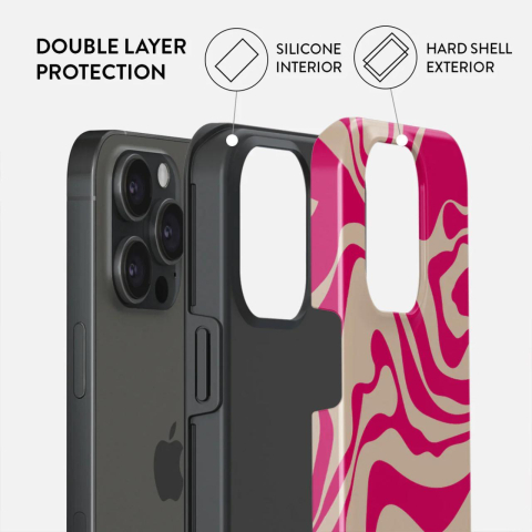 Laptop, Tablete & Telefoane - Burga Husa Dual Layer Siren iPhone 15 Pro