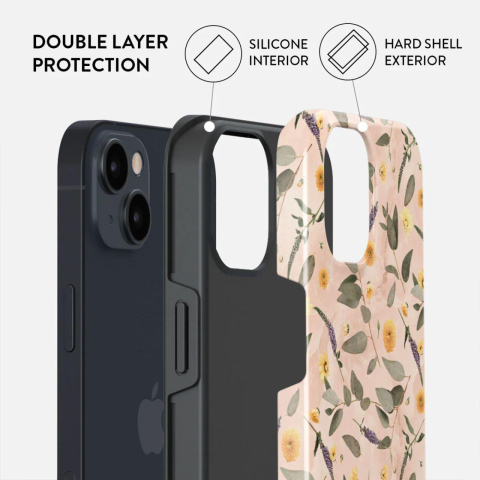 Laptop, Tablete & Telefoane - Burga Husa Dual Layer Sunday Brunch iPhone 15