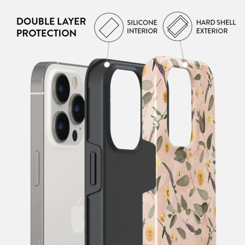 Laptop, Tablete & Telefoane - Burga Husa Dual Layer Sunday Brunch iPhone 15 Pro