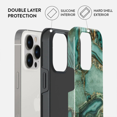 Laptop, Tablete & Telefoane - Burga Husa Dual Layer Ubud Jungle iPhone 15 Pro