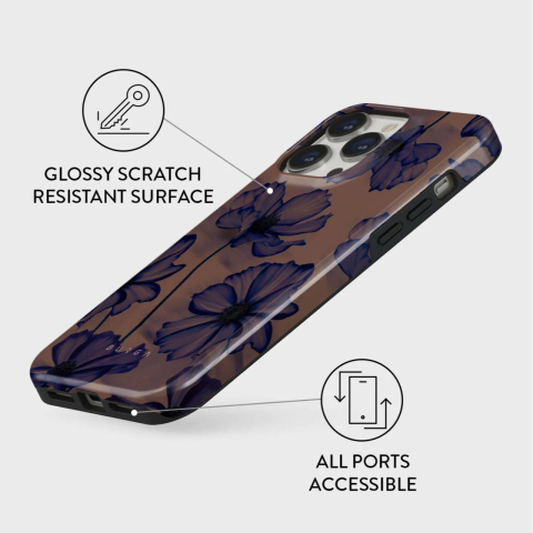 Burga Husa Dual Layer Velvet Night iPhone 14 Pro Max [1]