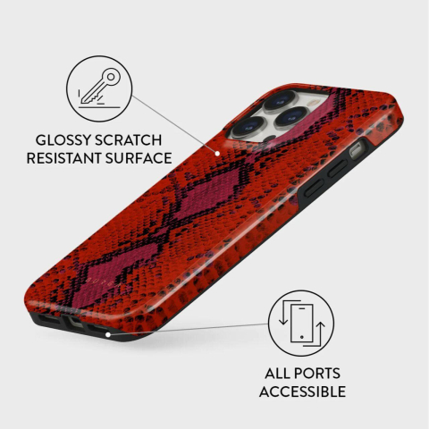 Burga Husa Dual Layer Wild Pomegranate iPhone 15 Pro [1]