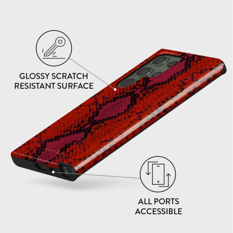 Burga Husa Dual Layer Wild Pomegranate Samsung Galaxy S23 Ultra [1]