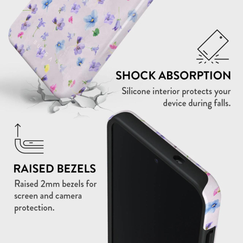 Burga Husa Dual Layer Wildflower Samsung Galaxy S25 [2]