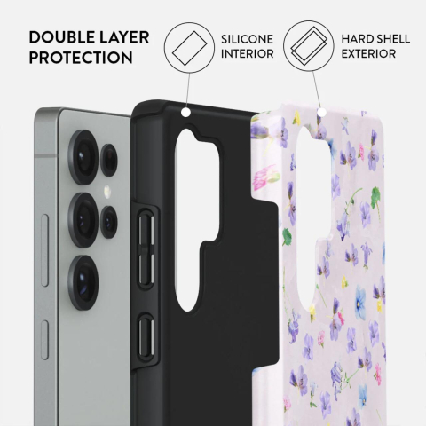 Laptop, Tablete & Telefoane - Burga Husa Dual Layer Wildflower Samsung Galaxy S25 Ultra