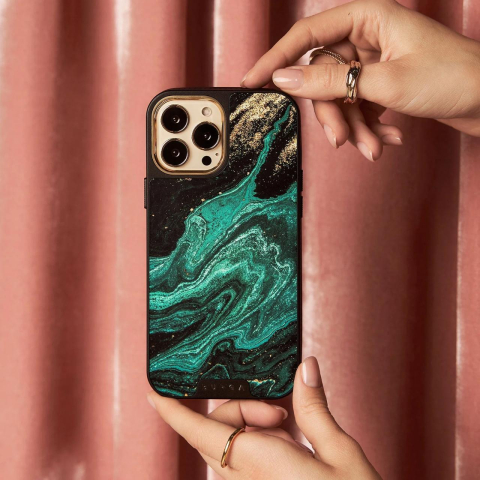 Burga Husa Elite Gold Emerald Pool iPhone 15 Pro Max [2]