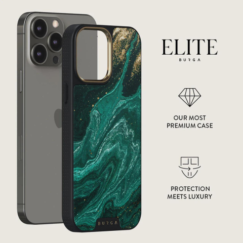 Burga Husa Elite Gold Emerald Pool iPhone 15 Pro Max [4]